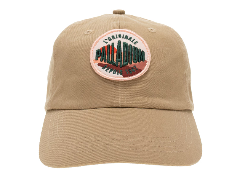 Beige Men\'s Palladium Oasis Patches Hats | 8235OPIQR