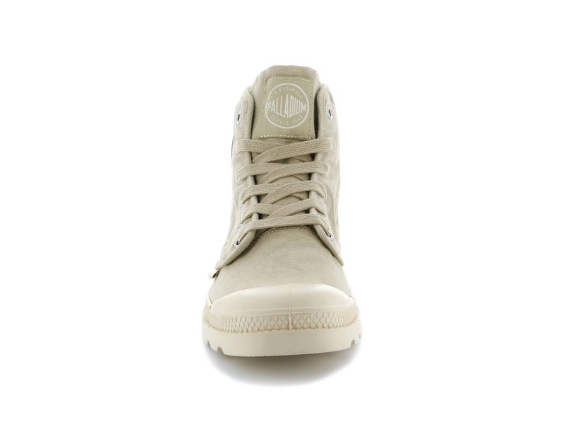 Beige Men's Palladium Pampa Hi Boots | 8513SJCWN