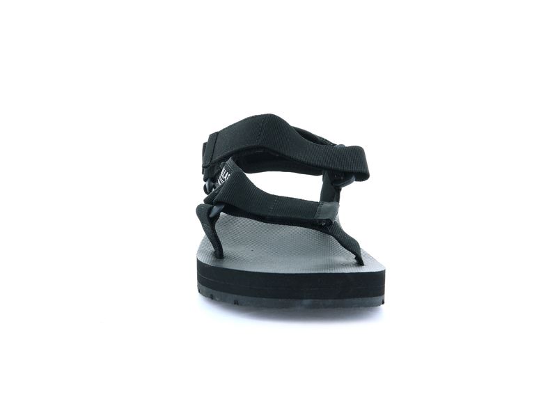 Black Kids' Palladium Outdoorsy Urbanity Sandals | 1089WDHRI