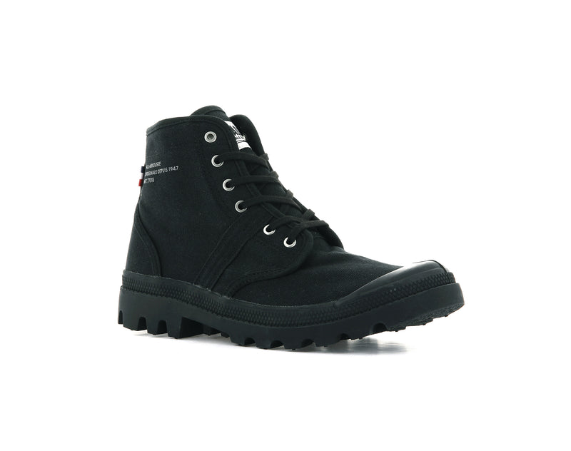 Black Kids' Palladium Pallabrousse Legion Boots | 7862YVDNT