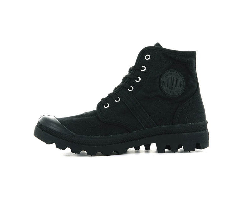 Black Kids' Palladium Pallabrousse Legion Boots | 7862YVDNT