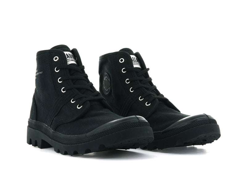 Black Kids' Palladium Pallabrousse Legion Boots | 7862YVDNT