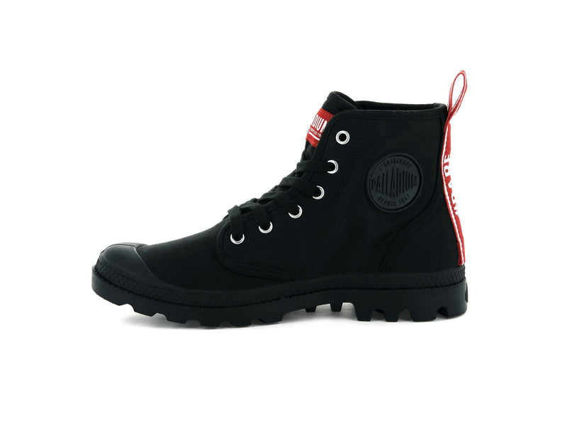 Black Kids' Palladium Pampa Hi Dare Boots | 3504ZLAOT