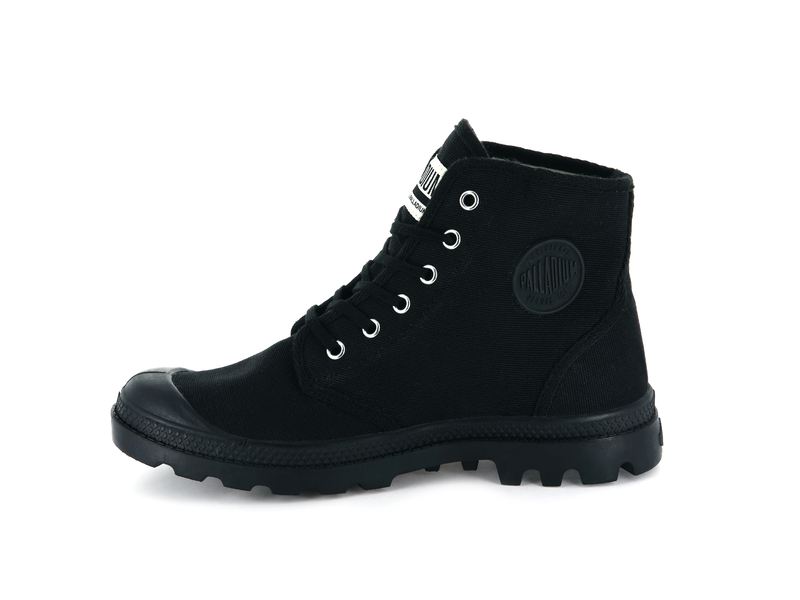 Black Kids' Palladium Pampa Hi Originale Boots | 5102RVZNS