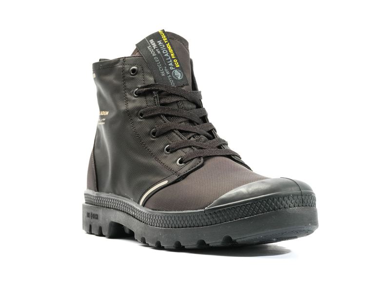 Black Kids' Palladium Pampa Lite+ Recycle Wp+ Boots | 6153ZPKBE