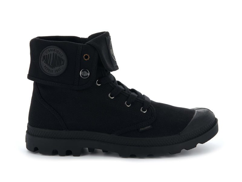 Black Men\'s Palladium Baggy Boots | 3619GEVAT