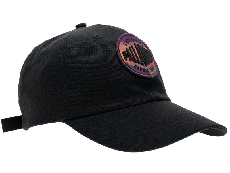 Black Men's Palladium Oasis Patches Hats | 0849QHFBU