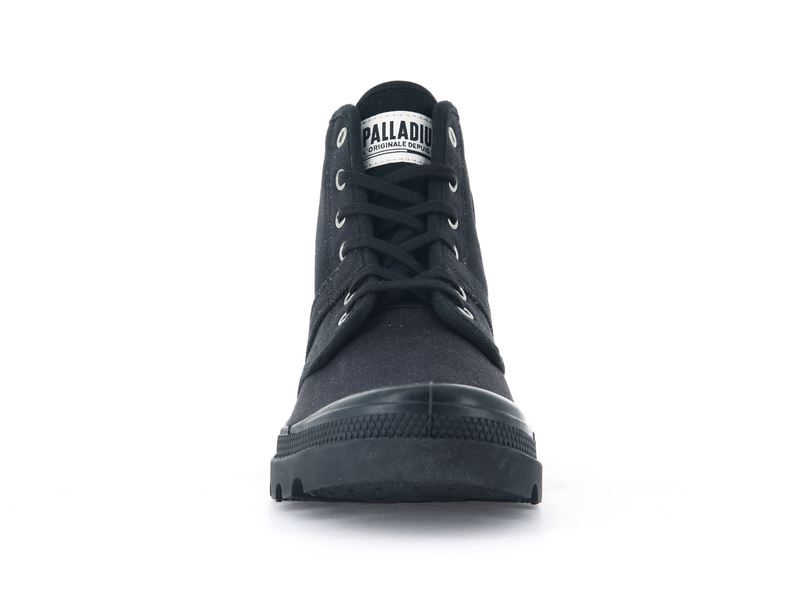 Black Men's Palladium Pallabrousse High Tops | 3069EOXZJ