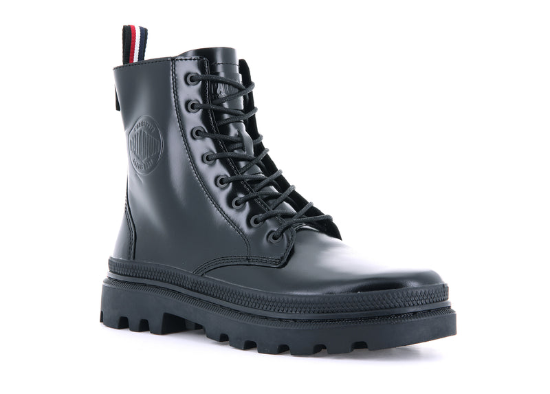 Black Men's Palladium Pallatrooper Off-1 Boots | 1723NLGBX