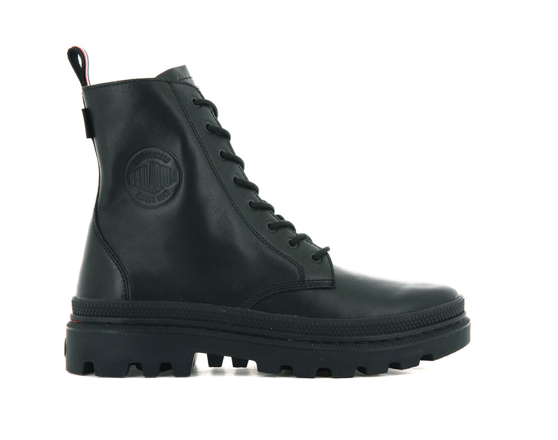 Black Men\'s Palladium Pallatrooper Off-2 High Tops | 1725XAEJP