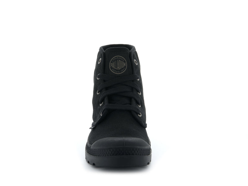 Black Men's Palladium Pampa Hi Boots | 0293JFYMN