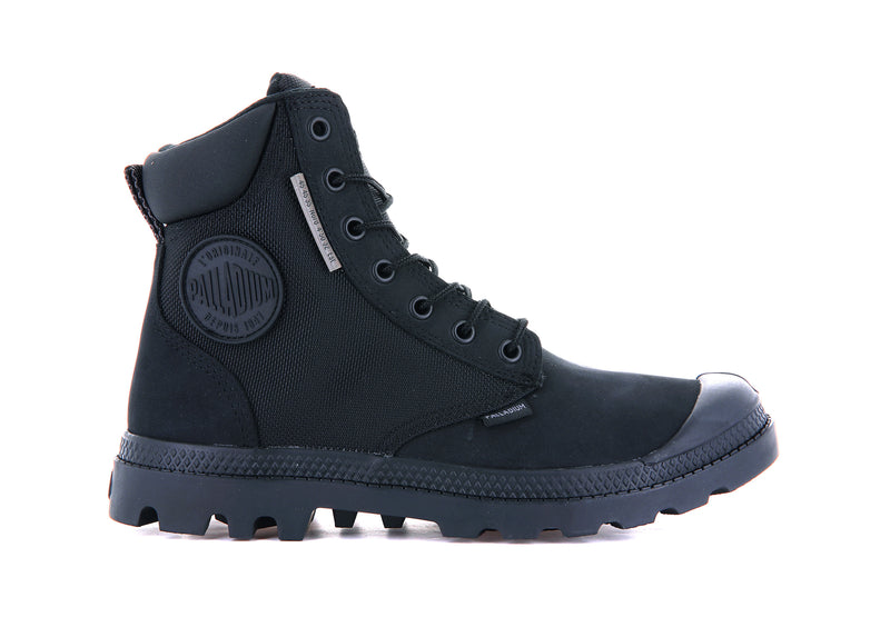 Black Men\'s Palladium Pampa Sc Wpn U-S Boots | 2591MQJKX