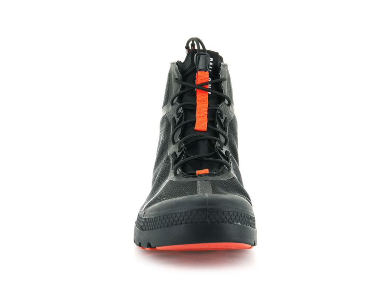 Black Men's Palladium Travel Lite+ Adventure High Tops | 2957OIBKC