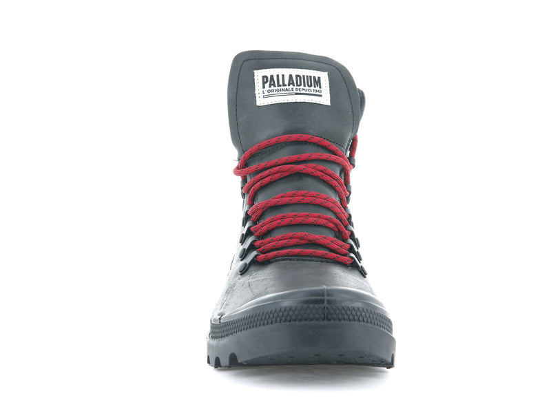 Black Women's Palladium Legion Hiker Boots | 9561EOZAJ