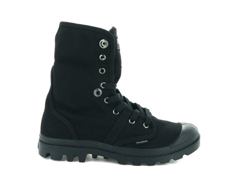 Black Women's Palladium Pallabrousse Baggy Boots | 6248NUVMK