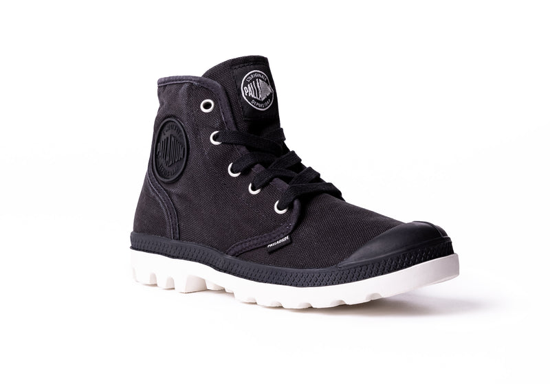 Black Women's Palladium Pampa Hi Boots | 0143PHKOS