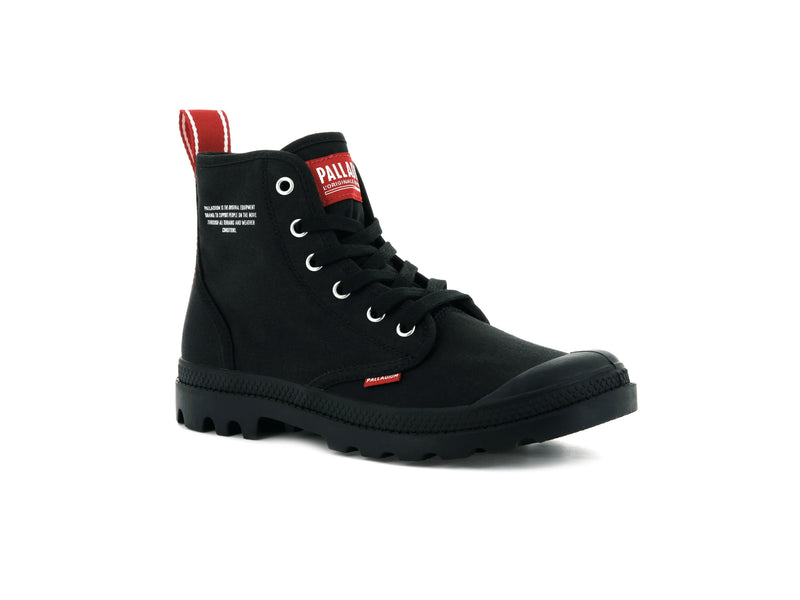 Black Women's Palladium Pampa Hi Dare High Tops | 5130GHARU