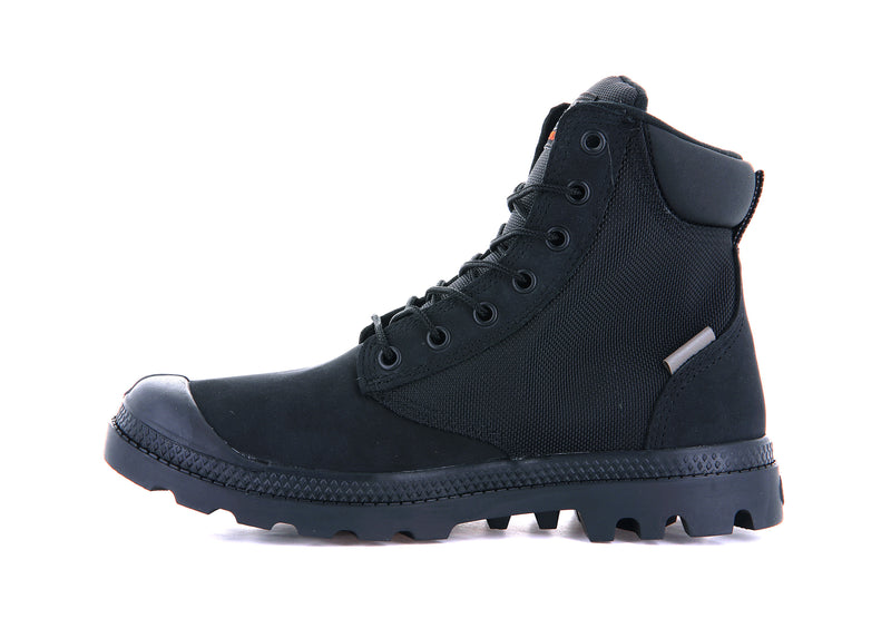 Black Women's Palladium Pampa Sc Wpn U-S High Tops | 5736RDZSL