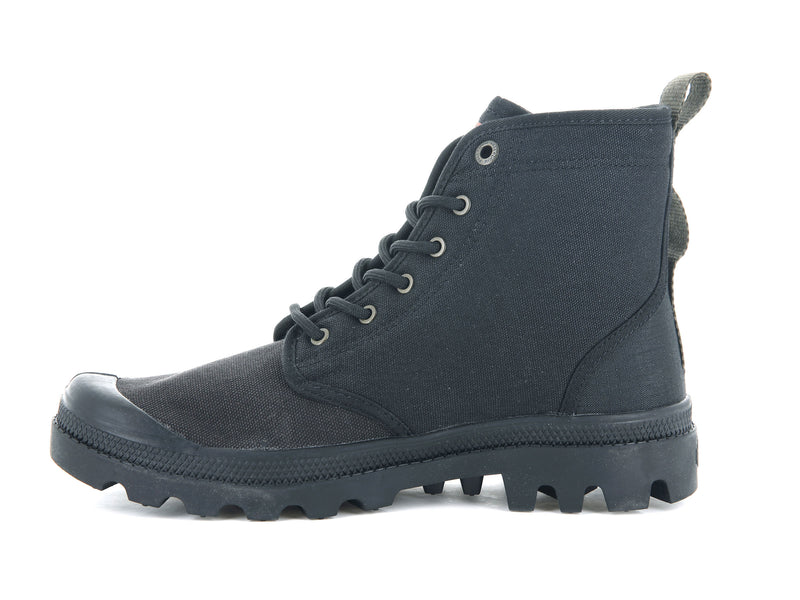 Black Women's Palladium Pampa Shade 75th Boots | 6248NQDLK