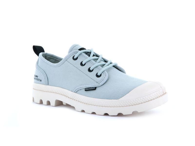 Blue Kids' Palladium Pampa Oxford Heritage Supply Low Tops | 2967GCYAV