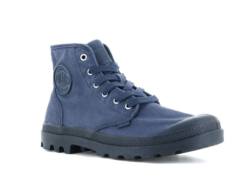 Blue Men's Palladium Pampa Hi Boots | 7925BWDYU