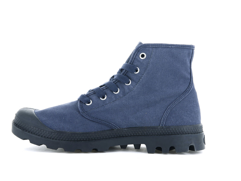 Blue Men's Palladium Pampa Hi Boots | 7925BWDYU