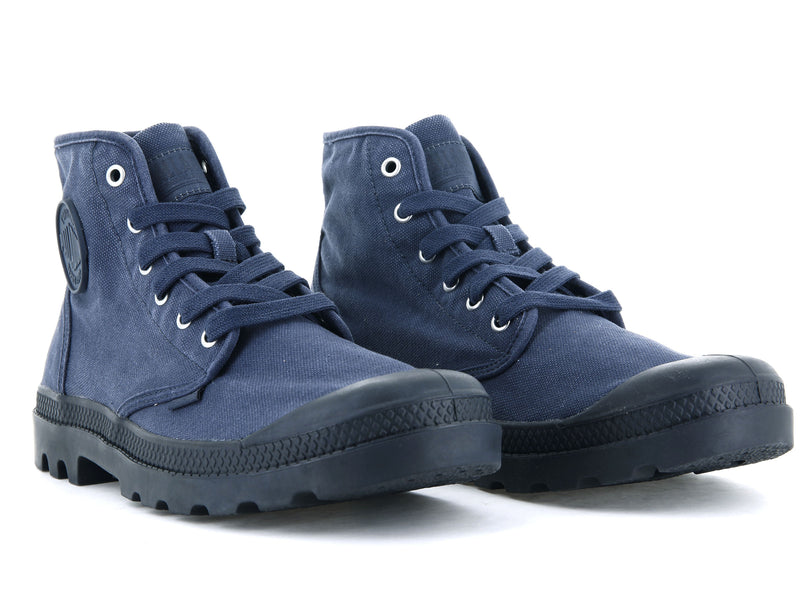 Blue Men's Palladium Pampa Hi Boots | 7925BWDYU