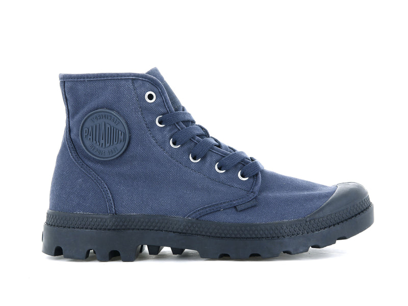 Blue Men\'s Palladium Pampa Hi Boots | 7925BWDYU