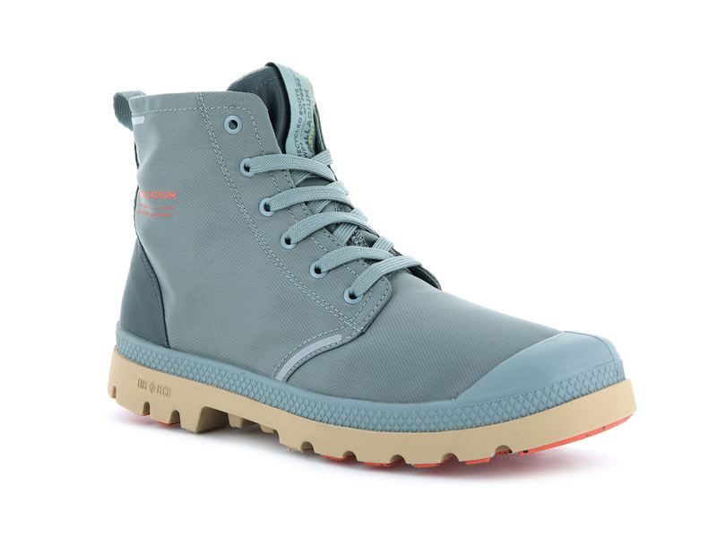 Blue Men's Palladium Pampa Lite+ Recycle Wp+ Boots | 1406MQWXR