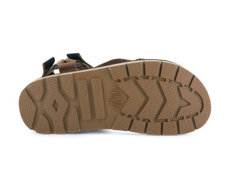 Brown Kids' Palladium Outdoorsy Urbanity Sandals | 5982WXDRQ