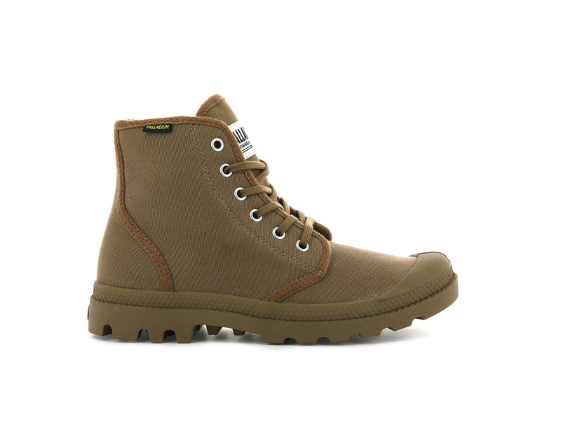 Brown Kids\' Palladium Pampa Hi Originale Boots | 8132KPSON