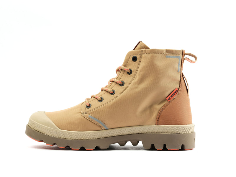 Brown Men's Palladium Pampa Lite+ Recycle Wp+ High Tops | 5716RDELM