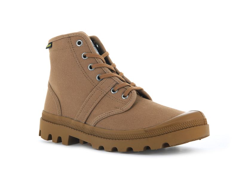 Brown Women's Palladium Pallabrousse Boots | 5604WTFMJ