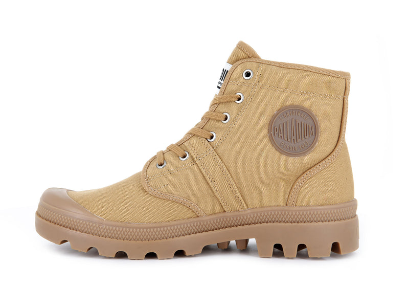 Brown Women's Palladium Pallabrousse Legion High Tops | 3684AJZXS