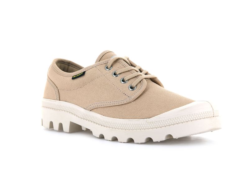 Brown Women's Palladium Pallabrousse Oxford Low Tops | 3176LFORM