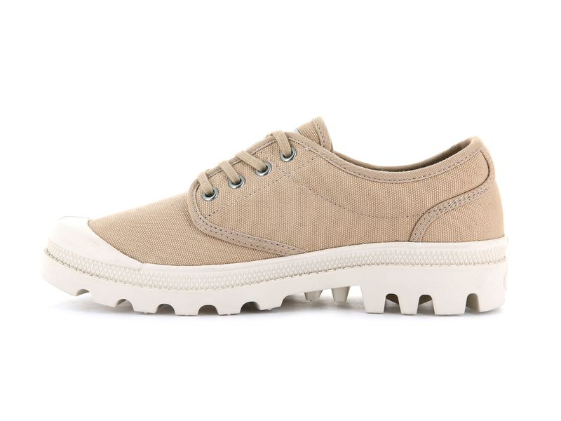 Brown Women's Palladium Pallabrousse Oxford Low Tops | 3176LFORM