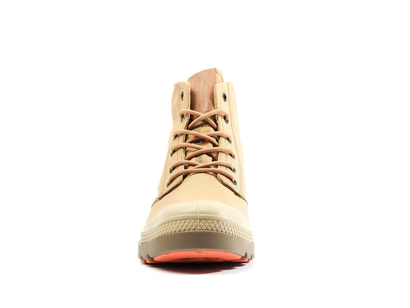 Brown Women's Palladium Pampa Lite+ Recycle Wp+ High Tops | 9071ZHAFM