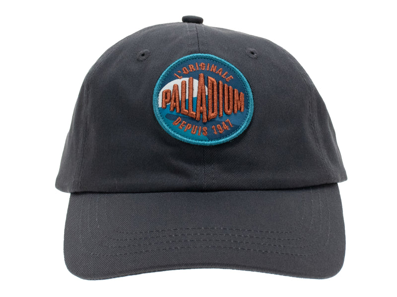 Dark Grey Men\'s Palladium Oasis Patches Hats | 0134ROAVC