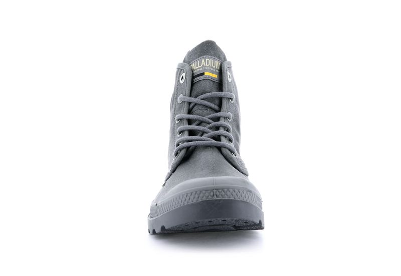 Dark Grey Women's Palladium Pampa Hi Wax High Tops | 9035HTPON