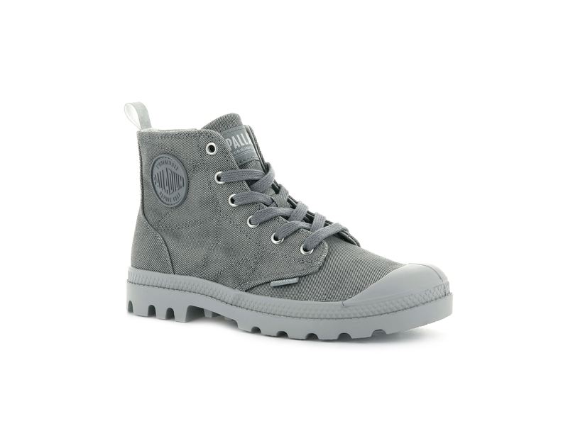 Dark Grey Women's Palladium Pampa Zip Desertwash Boots | 4125AXQSV