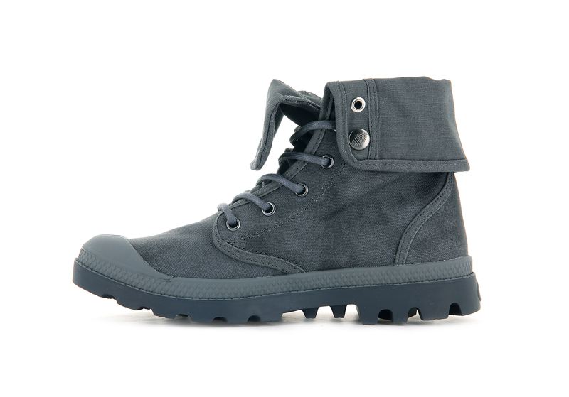 Grey Kids' Palladium Pampa Baggy Wax Boots | 1250IVALS