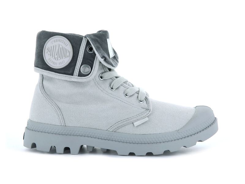 Grey Men\'s Palladium Baggy Boots | 9471MUSXD