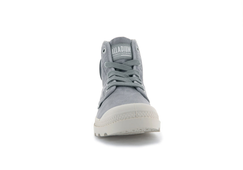 Grey Women's Palladium Pampa Hi Boots | 3620PTMLV