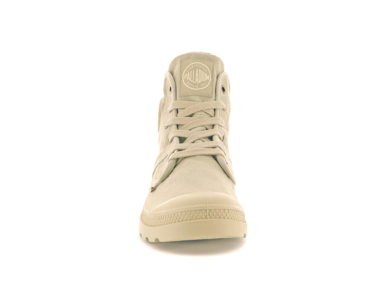 Khaki Men's Palladium Pallabrousse High Tops | 4781BLPEI