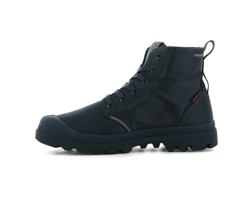 Navy Kids' Palladium Pampa Lite+ Recycle Wp+ Boots | 7816NMWBV