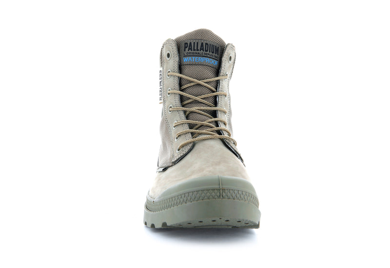 Olive Kids' Palladium Pampa Sc Wpn U-S Boots | 6812PWVAZ