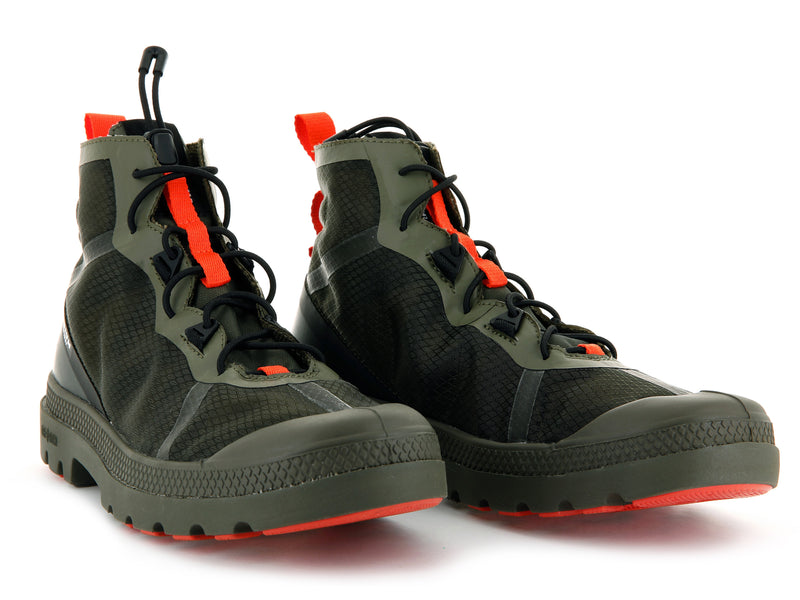 Olive Kids' Palladium Travel Lite+ Adventure Boots | 1960TNDLF