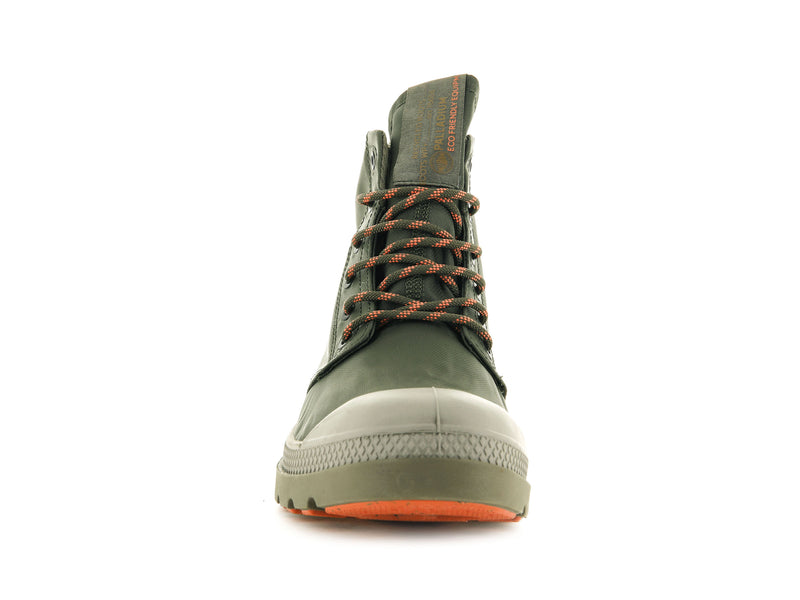 Olive Men's Palladium Pampa Lite+ Recycle Wp+ High Tops | 0312RDGXF