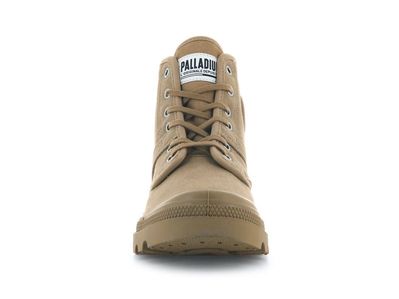 Olive Women's Palladium Pallabrousse High Tops | 7846AUZTY