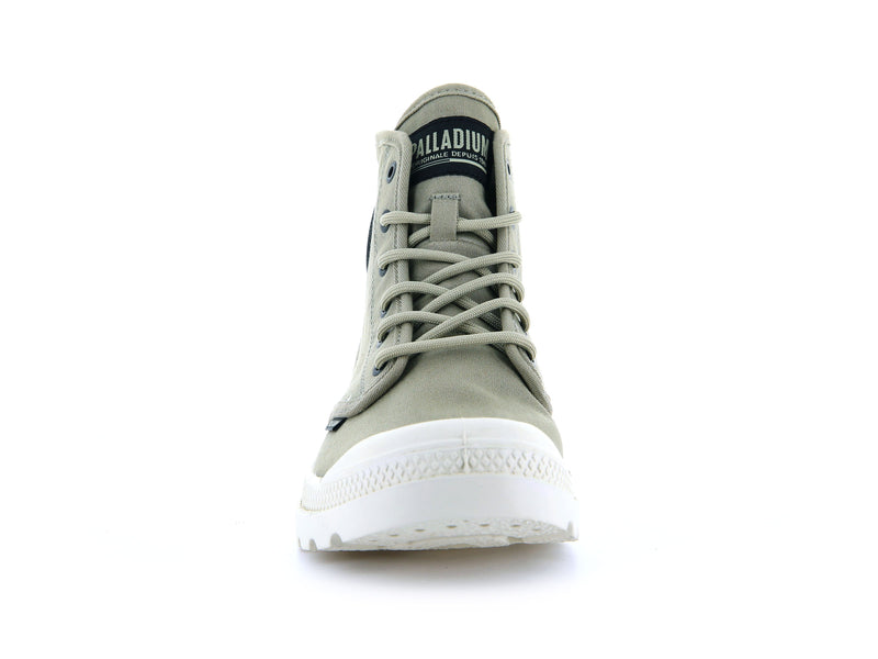 Olive Women's Palladium Pampa Hi Htg Supply High Tops | 5047GNLPB